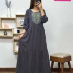 مانتو ساحلی چاپ سنتی آیدا (پک 6 عددی)