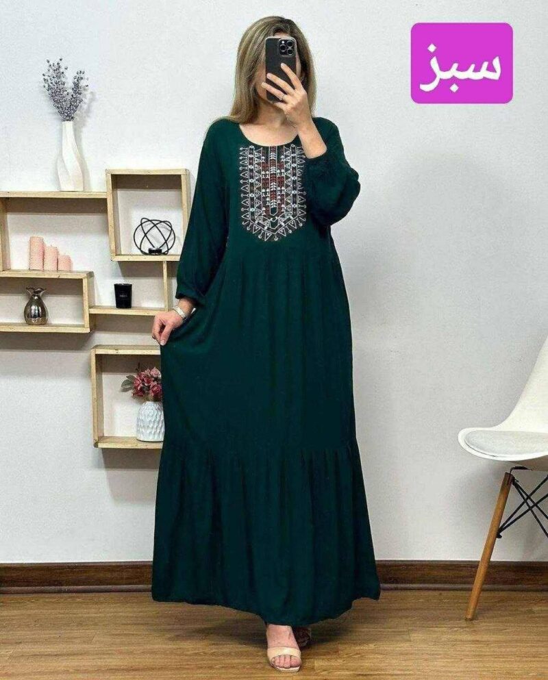 مانتو ساحلی چاپ سنتی آیدا (پک 6 عددی)