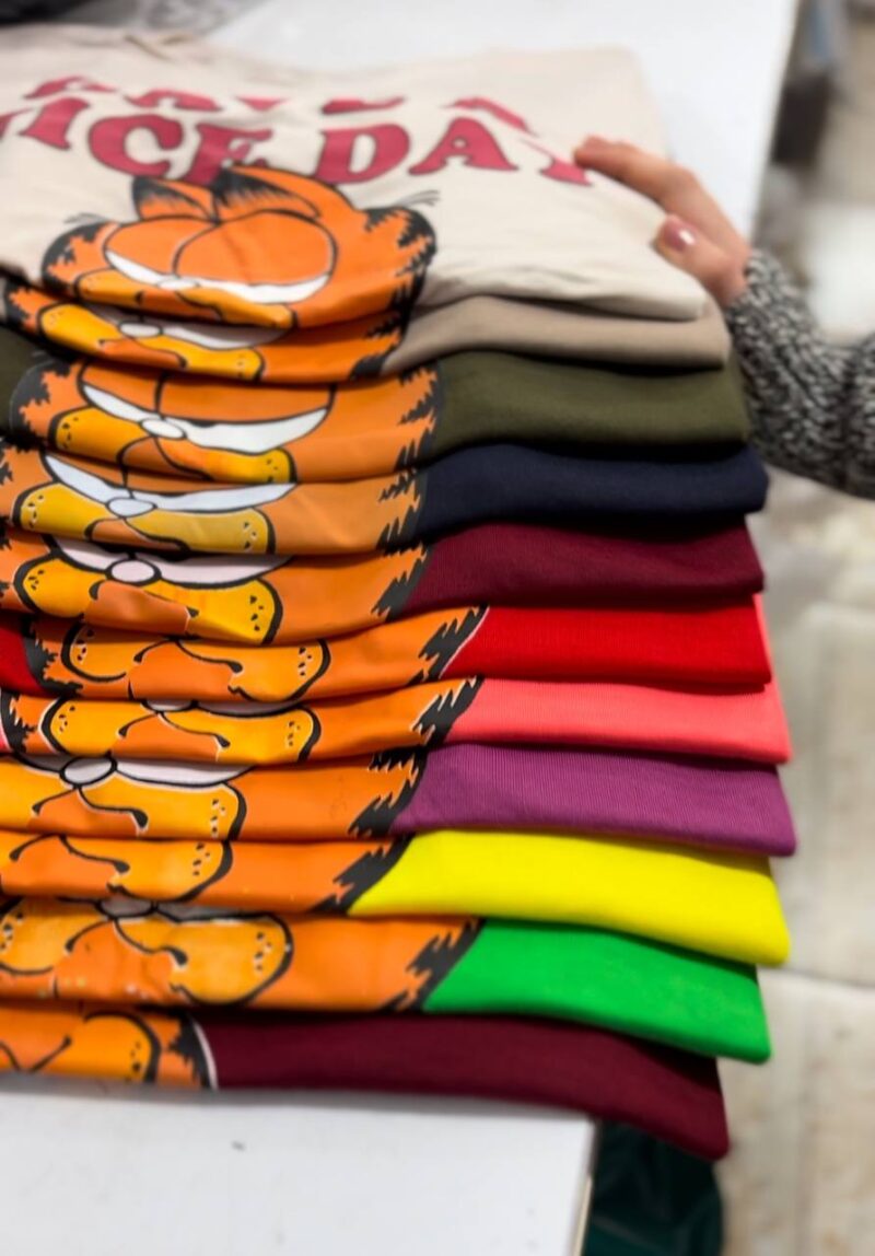 تیشرت لش گارفیلد (پک 6 عددی)