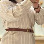 تونیک مانتویی طرح دار (پک 2 عددی)