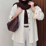 مانتو جلو دکمه ۲جیب (پک 4 عددی)