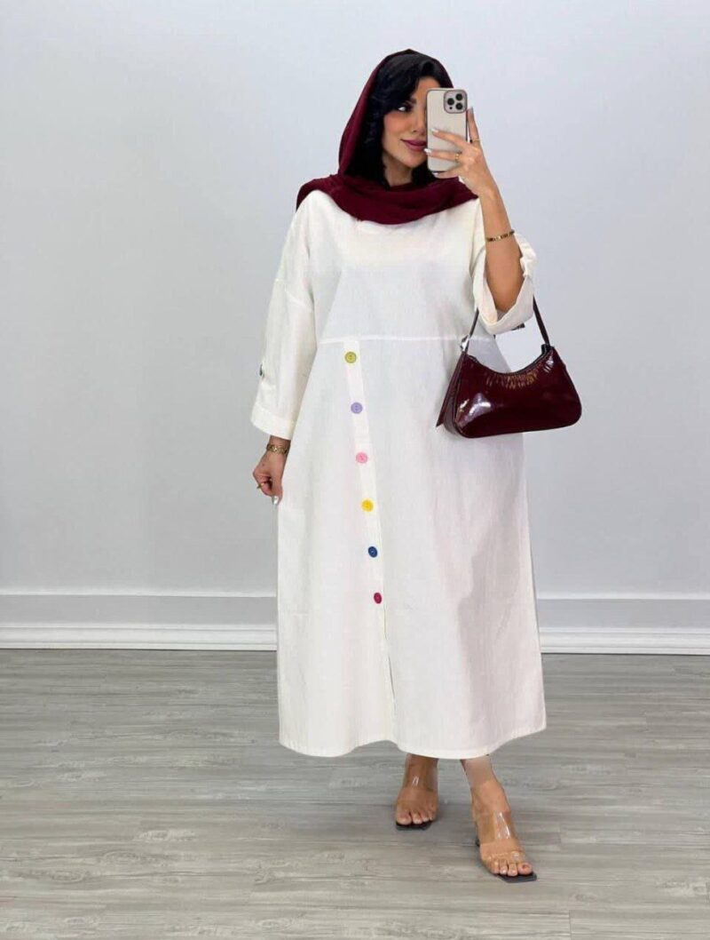 کفتانِ دکمه رنگی برکه (پک 4 عددی)