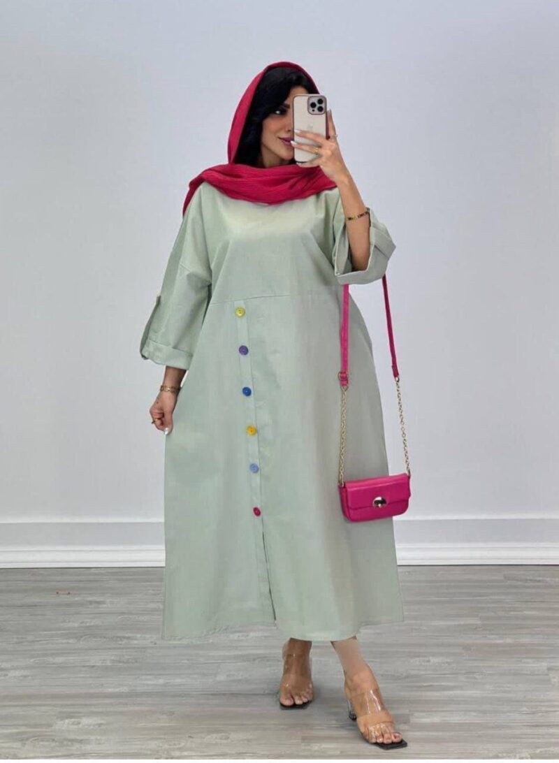 کفتانِ دکمه رنگی برکه (پک 4 عددی)