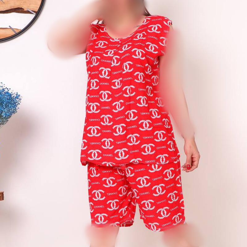 ست تاپ و شلوارک دریا (پک 4 عددی)