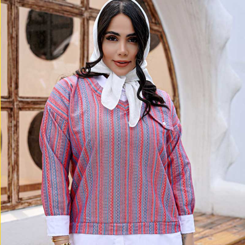 تونیک مانتویی ۲تیکه (پک 4 عددی)