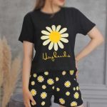 کراپ و شورتک بابونه (پک 6 عددی)