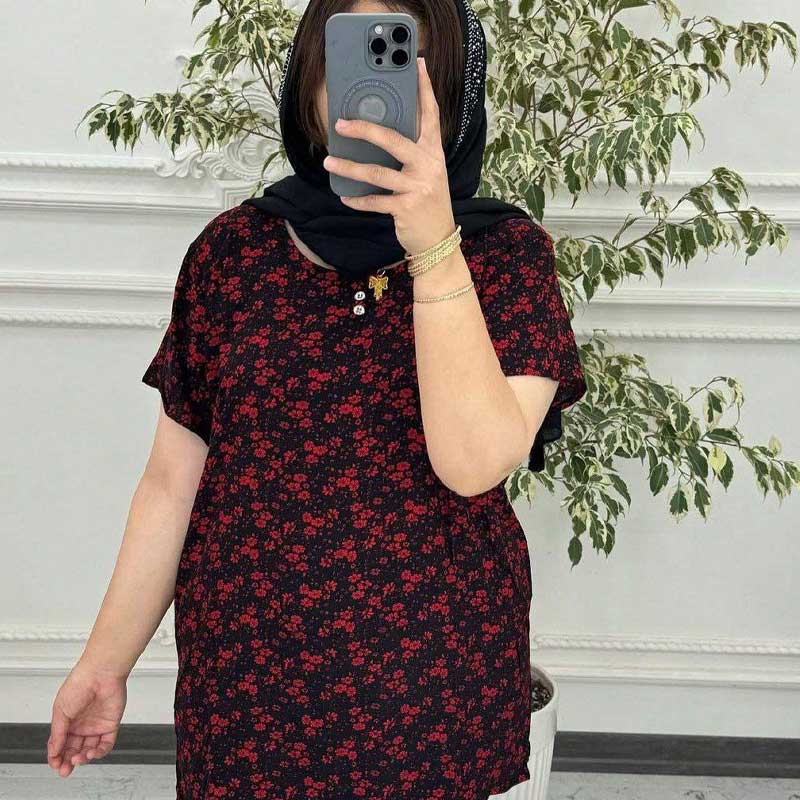 تیشرت نخی مامانجونی (پک 6 عددی)