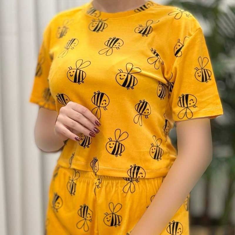 ست کراپ شورتک استیکری (پک 4 عددی)