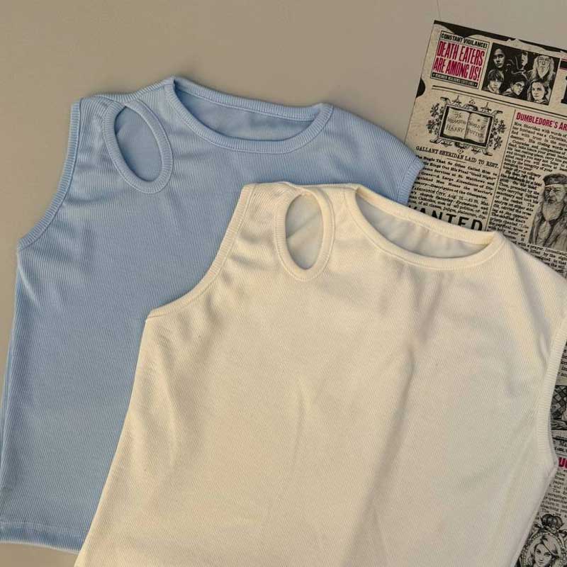 کراپ بلند یک طرف سرشانه اشکی (پک 6 عددی)