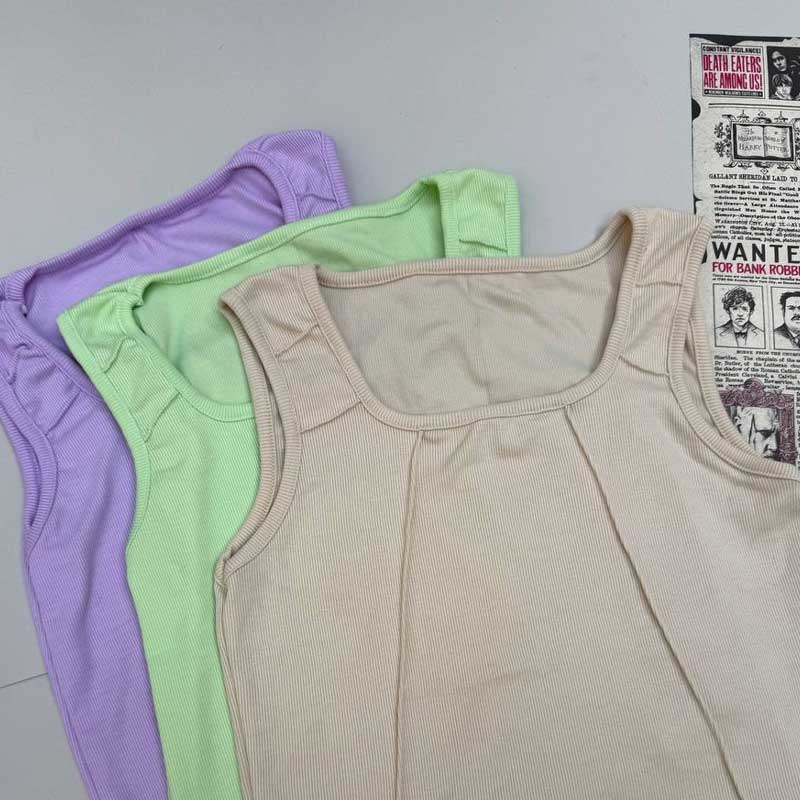 تاپ جلو ساسون دار (پک 6 عددی)