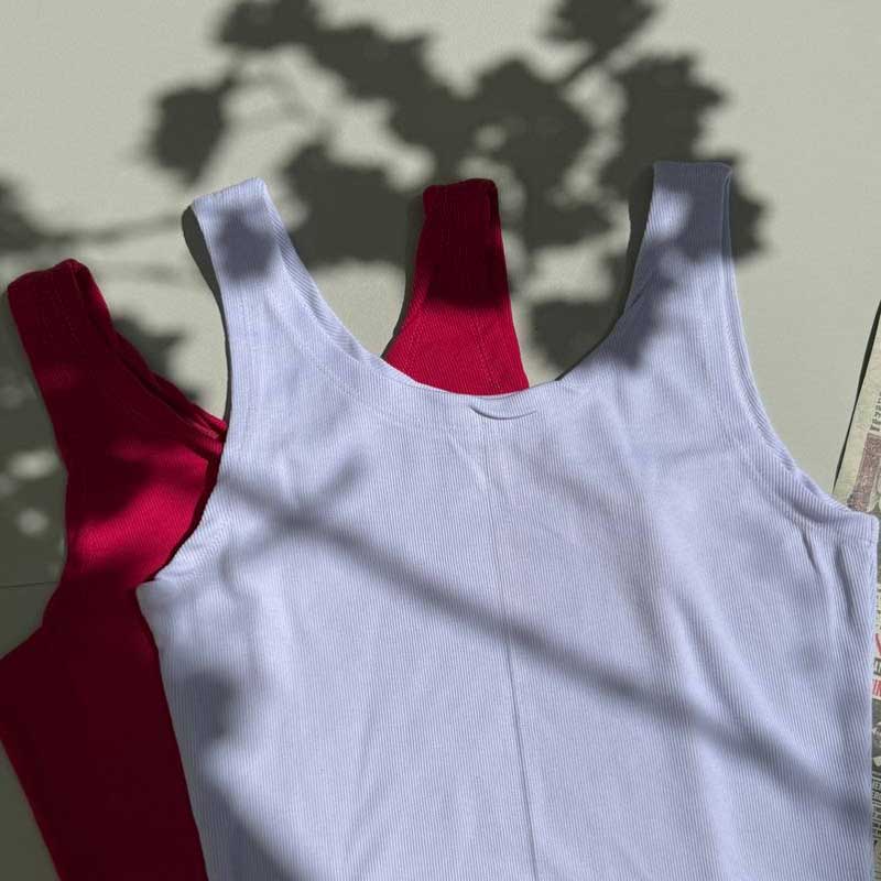 تاپ کراپ بیسیک رکابی (پک 6 عددی)