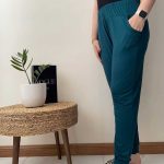 شلوار گیاهی ساده جیبدار kfc (پک 6 عددی)