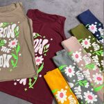 تاپ حلقه ای ۲گل (پک 7 عددی)