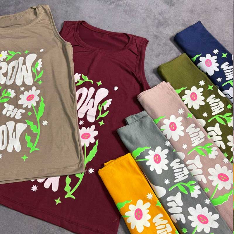 تاپ حلقه ای ۲گل (پک 7 عددی)