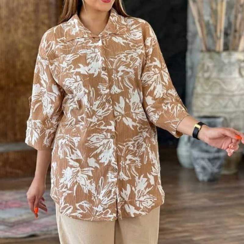 مانتو بیسکویتی جلو دکمه (پک 4 عددی)