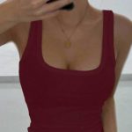 کراپ نیمتنه یقه خشتی بیسیک (پک 6 عددی)