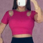 کراپ سرشانه اشکی  (پک 6 عددی)