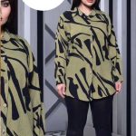 مانتو بیسکویتی جلو دکمه (پک 4 عددی)