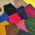 شلوار گیاهی ساده جیبدار kfc (پک 6 عددی)