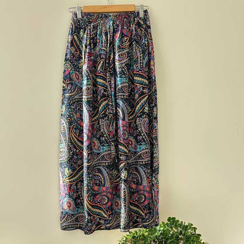 دامن چیندار نخی (پک 4 عددی)