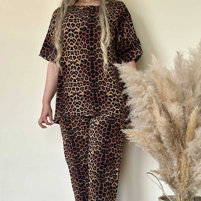 ست  تیشرت شلوار سپیدار (پک 4 عددی)