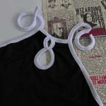 نیمتنه نواری پشت گردنی سفید (پک 6 عددی)