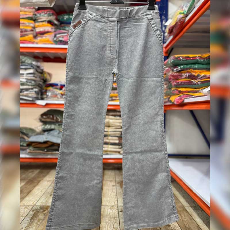 شلوار بوت کات کمر کش (پک 6 عددی)