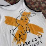 تاپ بلند ۲ طرف چاپ  (پک 6 عددی)