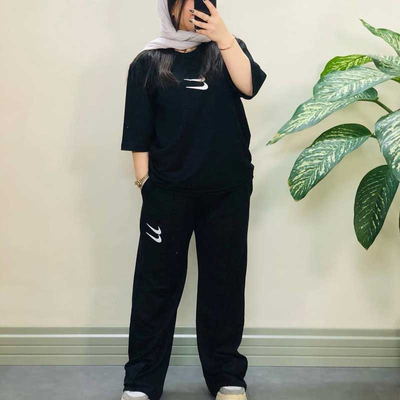 ست تیشرت شلوار بگ دبل نایک (پک 3 عددی)