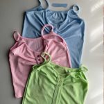 تاپ بندی قاپکدار سه دکمه (پک 6 عددی)