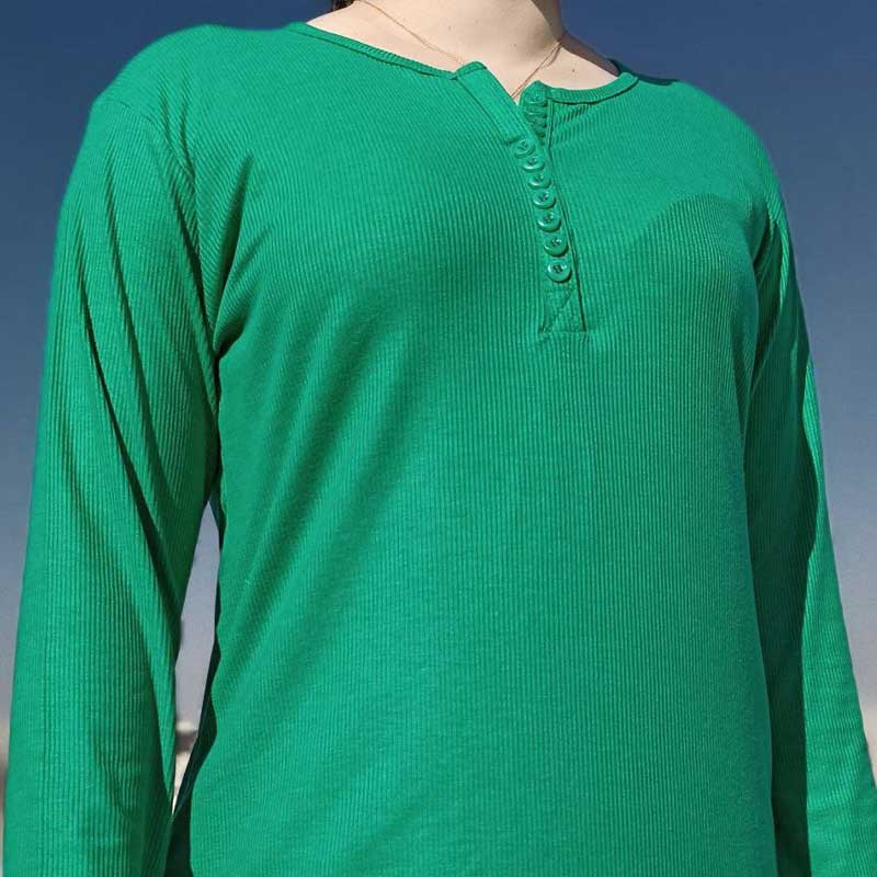 بلوز آستین بلند ۱۳ دکمه (پک 6 عددی)