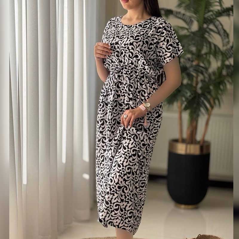 ساحلی کمر کش دار یقه دلبری (پک 4 عددی)