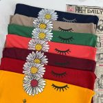 ست تاپ و شلوارک بابونه (پک 6 عددی)