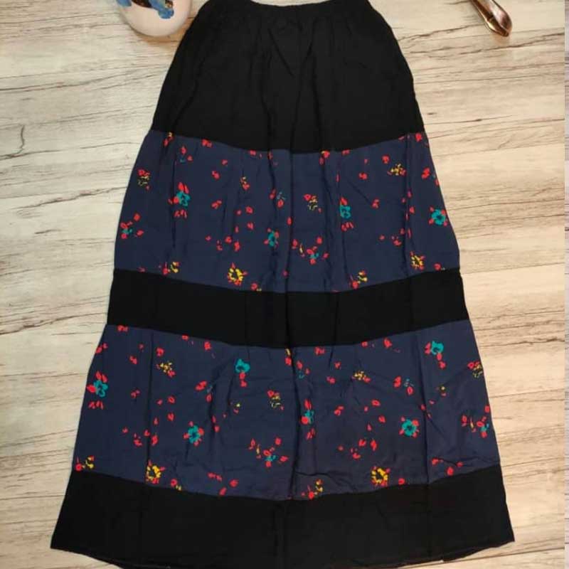 دامن پرچمی چین دار (پک 4 عددی)