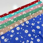 ست تاپ و شلوارک اسپان گل بابونه (پک 6 عددی)