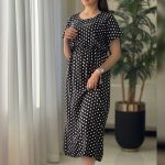 ساحلی کمر کش دار یقه دلبری (پک 4 عددی)