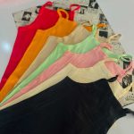 سارافون بندی بغل تیکه خور (پک 7 عددی)