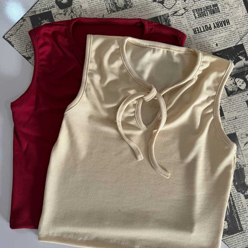 نیمتنه پیش یقه گره ای (پک 6 عددی)