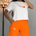 کراپ و شورتک پنبه نایک (پک 6 عددی)