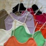 کراپ تاپ بند مروارید (پک 6 عددی)