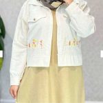 کت و سارافن گلدوزی عالیه (پک 3 عددی)