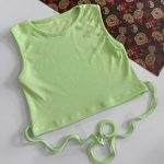 تاپ پایین نواری ضربدری پشت گره  (پک 6 عددی)