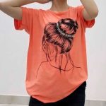 تیشرت نبم استین گیسو (پک 6 عددی)