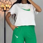 کراپ و شورتک پنبه نایک (پک 6 عددی)