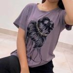 تیشرت نبم استین گیسو (پک 6 عددی)