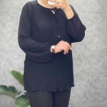 شومیز جلو پلیسه (پک 5 عددی)