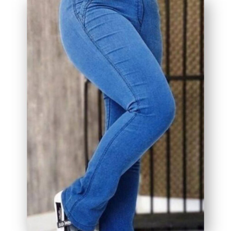 شلوار بوت کات کمر کش (پک 3 عددی)