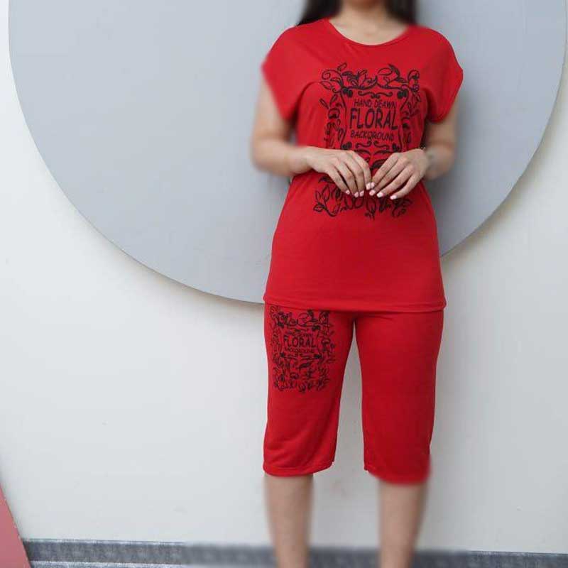 ست قواره دارچاپ فلورال (پک 6 عددی)