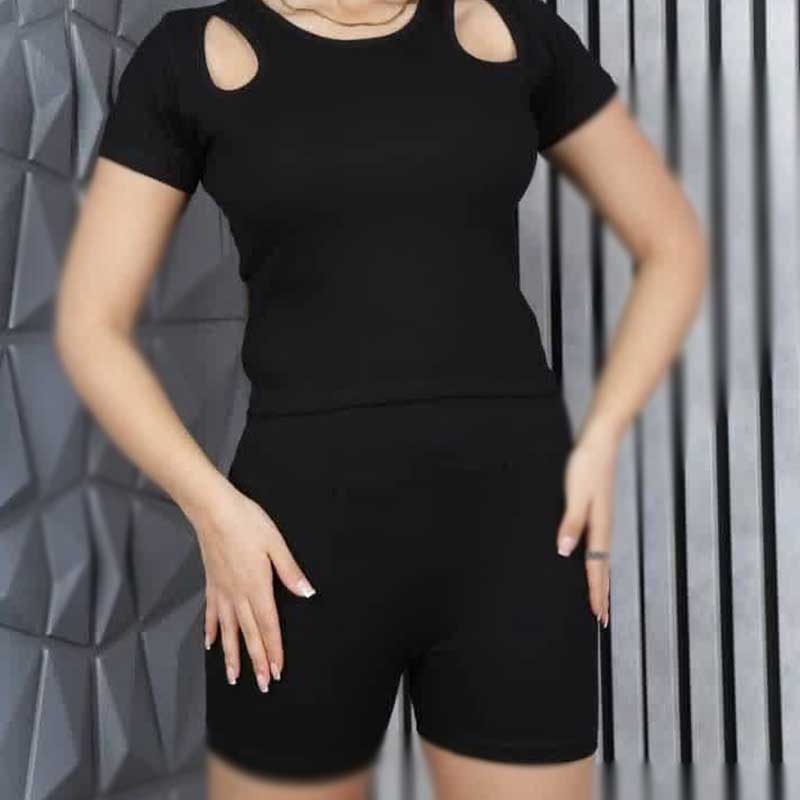 تیشرت شلوارک(دواشک باشگاهی ) (پک 6 عددی)