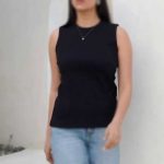 تاپ بلند یقه گرد (پک 6 عددی)